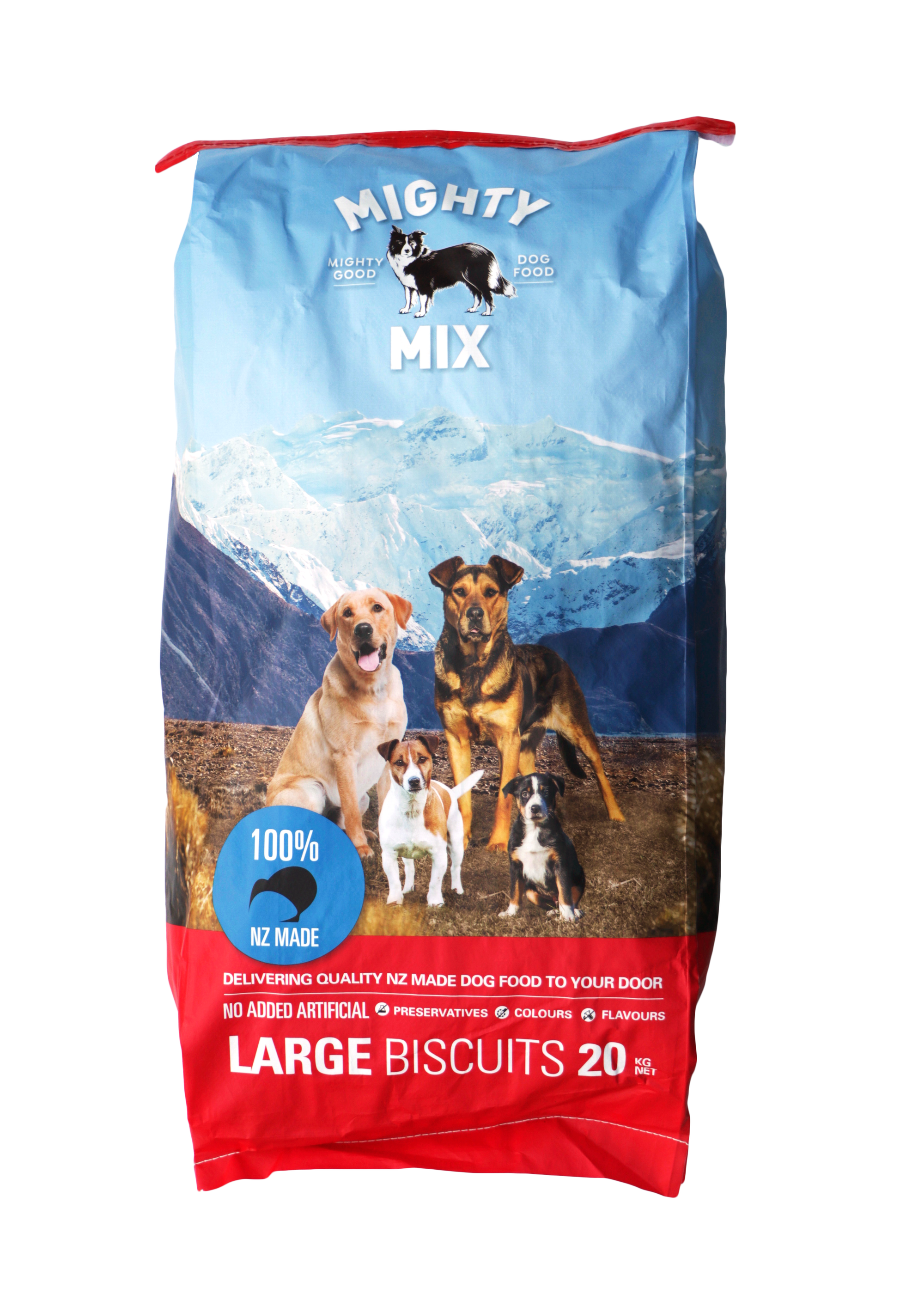 Mighty Mix Dog Food Mighty Mix Large Dog Biscuits NZ Dog Biscuits 